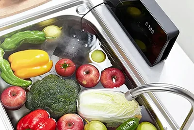 Máquina de desinfecção de frutas e legumes