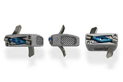 Espaçador cervical impresso em 3D ChoiceSpine Ti