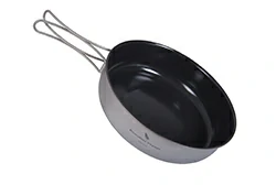 Ceramic coated titanium pan Ceramic coated titanium pan