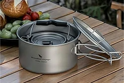 Titanium Lightweight Cooking Pot Titanium Lightweight Cooking Pot