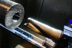 Deep hole processing