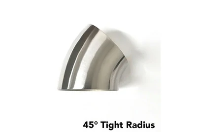 45° tight radius Elbow 45° tight radius Elbow