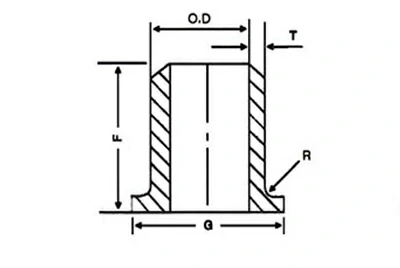 ANSI titanium stub ends ANSI titanium stub ends