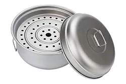 Single-layer titanium steamer Single-layer titanium steamer