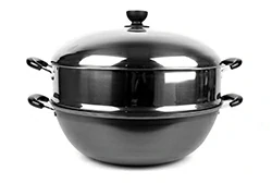 Cast titanium steamer Cast titanium steamer