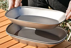Titanium deep baking pan Titanium deep baking pan