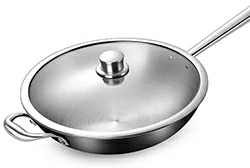 Titanium + stainless steel Titanium + stainless steel