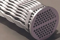 Trocador de calor de tubo torcido rosqueado Trocador de calor de tubo torcido rosqueado