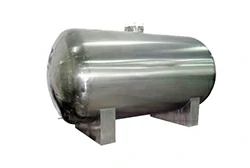 Tanque de armazenamento de titânio horizontal Tanque de armazenamento de titânio horizontal