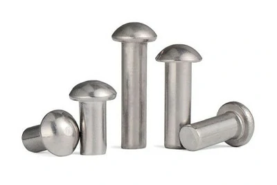 Titanium round head rivet