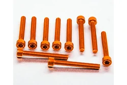 Orange Titanium Bolts