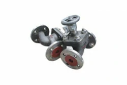 Titanium cast valve