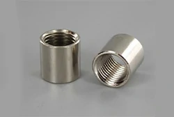 Threaded titanium coupling