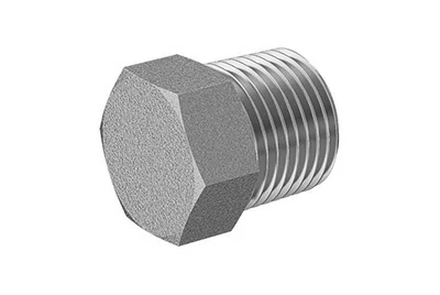 Titanium pipe plugs