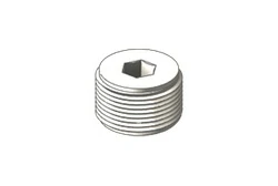 Corrosion-resistant socket-weld titanium plug