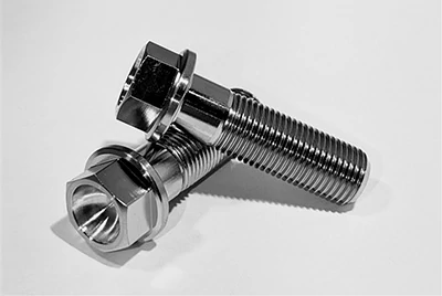 Titanium flange bolts