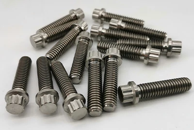 Titanium 12 point bolts