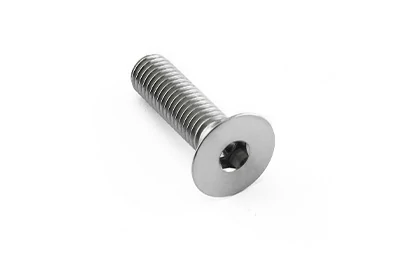 Titanium countersunk bolts
