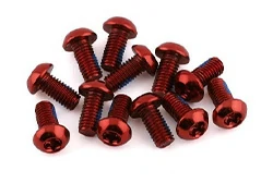 Red Titanium Bolts
