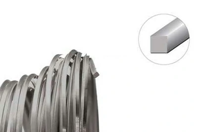 Square Titanium Spring Wire