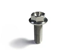 M12 Flanged 6 Point Hex Titanium Bolt M12 Flanged 6 Point Hex Titanium Bolt