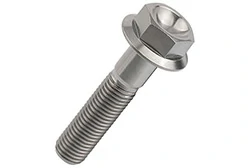 Titanium Shouldered Flange Hex Bolt