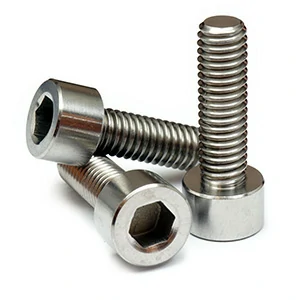 Titanium cap head screws