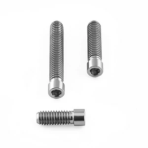 Titanium set screws