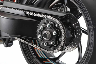 Motorcycle titanium bolt kit