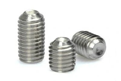 Cup point set screws