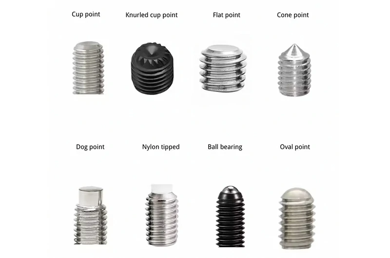 titanium set screws