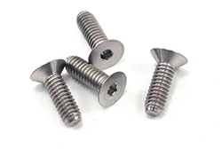 Titanium Flat Head Screws