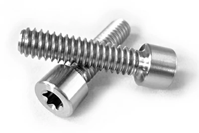 Titanium torx socket head cap screws