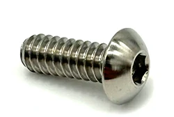 สกรูหัวกระดุมไทเทเนียม 10-32 x 1/4