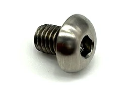 สกรูหัวกระดุมไทเทเนียม 1/4-28 x 3/8