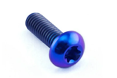 สกรูหัวกระดุมไทเทเนียมพื้นผิวและลักษณะที่ปรากฏ