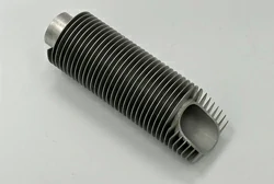 Titanium finned tube