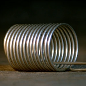 Sarmal titanyum kondenser tüpleri