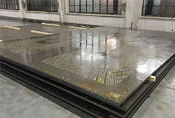  Buhar türbini sektöründe 1 milyon kW ünite için titanyum/çelik (Gr1+Gr60) kompozit dikdörtgen boru levhalar