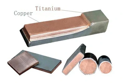 Titanyum kaplı bakır