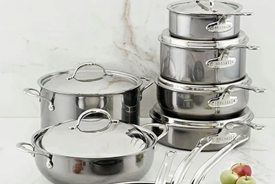 Titanyum Paslanmaz Çelik Tencere