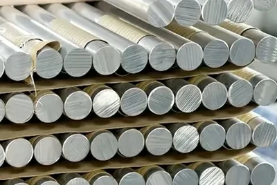 Titanyum kaplı alüminyum çubuk / çubuk