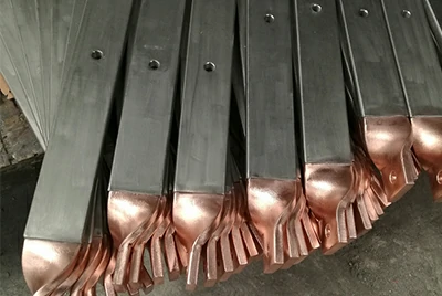 Titanyum kaplı bakır iletken kiriş