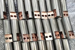 Özelleştirilmiş titanyum kaplı bakır