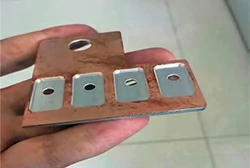 Özelleştirilmiş titanyum kaplı bakır