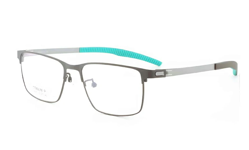 Surface and color finishes for titanium eyewear materials