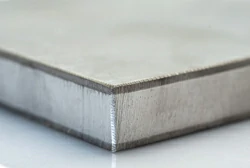 Piastra di alluminio rivestita in titanio