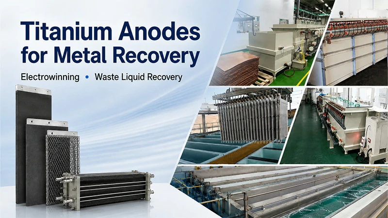 Titanium Anode Applications in Electrolytic Metal Recovery