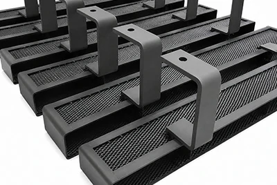 Mesh basket / monopolar multi-element plate