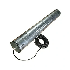 Titanium tube anodes